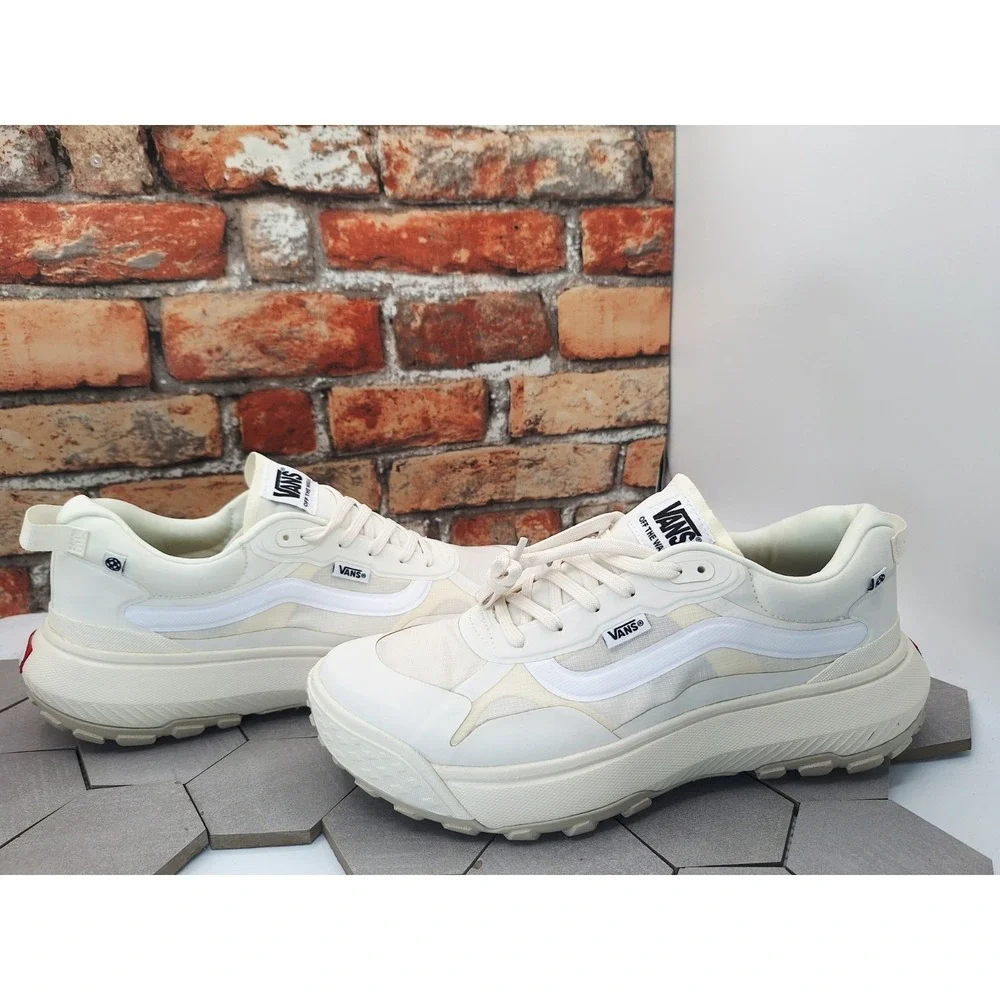 Vans Crosspath Marshmallow Cream Chunky Trail Hiking Walking Men Sz 11.5 Sneaker